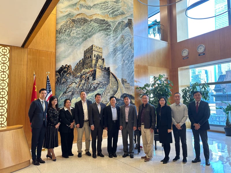 贸促会商法中心代表团与美国中国总商会会员企业共同探讨在美中资企业合规议题 featured image
