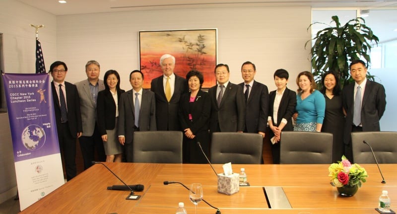 美国中国总商会纽约分会举办2015美国经济展望午餐会 featured image