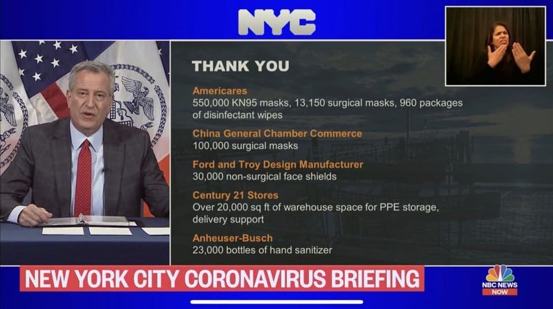 CGCC Donates 100,000 Surgical Masks To NYC featured image