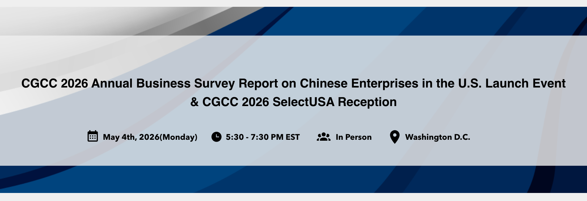 EN 2026 selectusa reception home banner