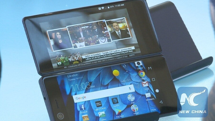 ZTE launches innovative dual-screen foldable smartphone in U.S.